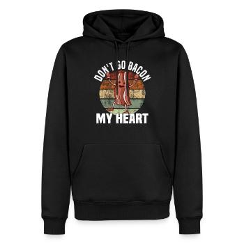 JGA Mariage Mariage Jungesellenabschied Party - Sweat à capuche Premium bio Homme - noir - Devant - Nico (187cm)