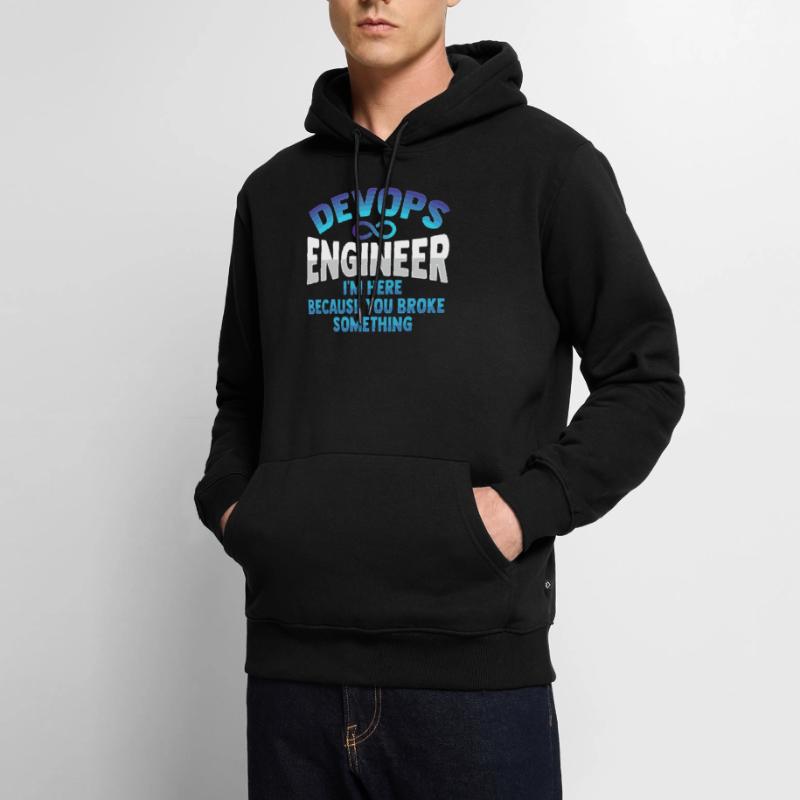 Sys-Admin Developer Devops Engineer Men’s Premium Organic Hoodie