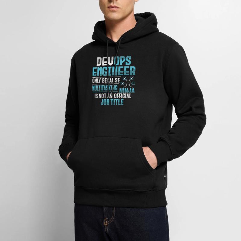 Sys-Admin Developer Devops Engineer Men’s Premium Organic Hoodie
