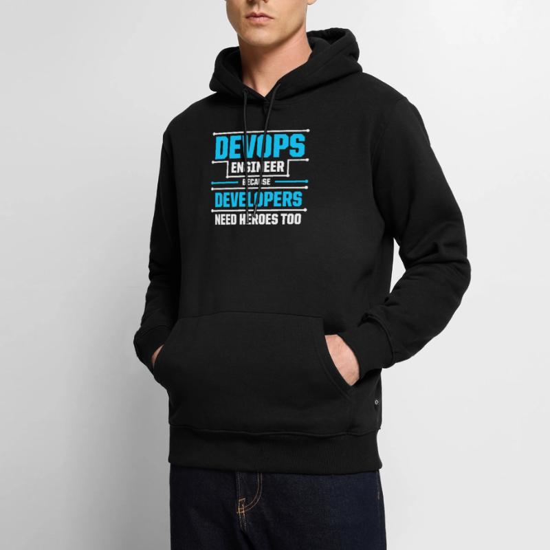 Sys-Admin Developer Devops Engineer Men’s Premium Organic Hoodie