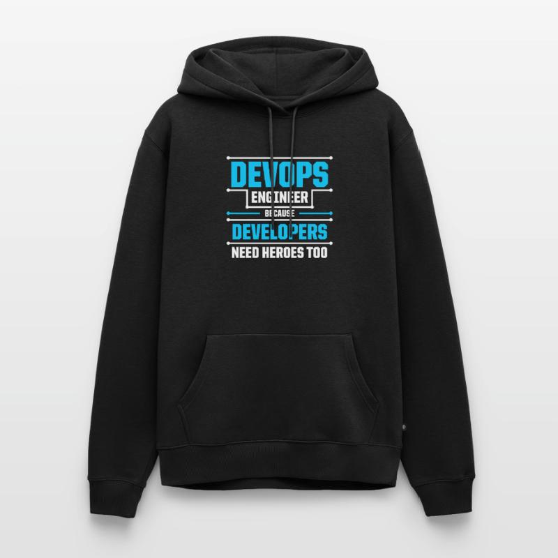 Sys-Admin Developer Devops Engineer Men’s Premium Organic Hoodie