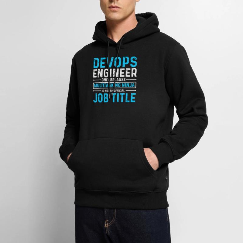 Sys-Admin Developer Devops Engineer Men’s Premium Organic Hoodie