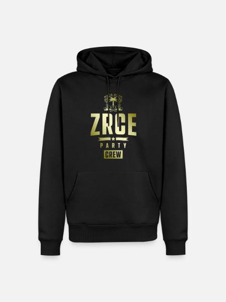 Zrce Party Crew - Men’s Premium Organic Hoodie - black
