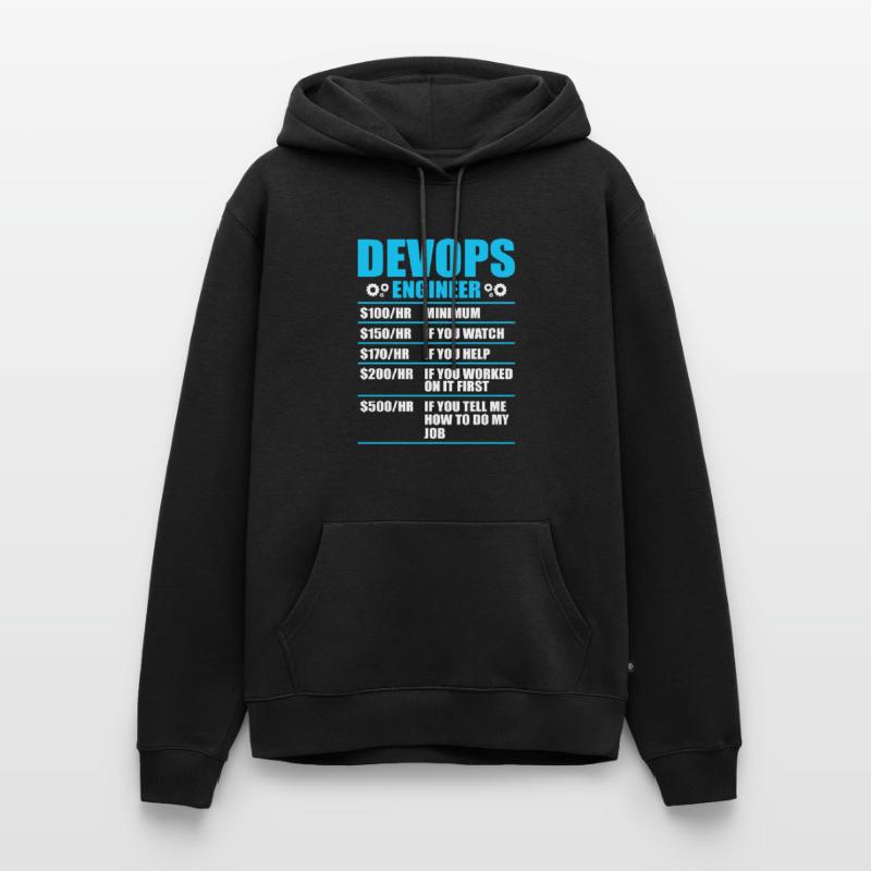 Devops Sys-Admin Developer Men’s Premium Organic Hoodie