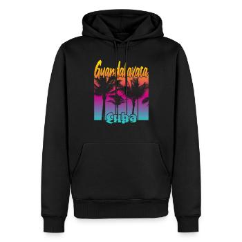 Guardalavaca Cuba - Männer Premium Bio Hoodie - Schwarz - Vorne - Nico (187cm)