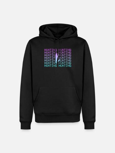Hunters hunt - Men’s Premium Organic Hoodie - black