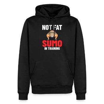 Sumo Ringen Ringkamp Ringersport Mawashi - Männer Premium Bio Hoodie - Schwarz - Vorne - Nico (187cm)