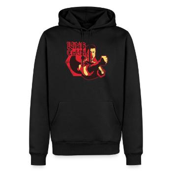 Wing Chun Training Kampfkunst Trainer Kampfsport - Männer Premium Bio Hoodie - Schwarz - Vorne - Nico (187cm)