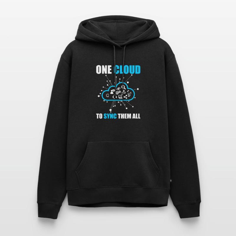 Cloud-Administrator Cloud-Devops Männer Premium Bio Hoodie