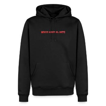 mixed martial arts - Männer Premium Bio Hoodie - Schwarz - Vorne - Nico (187cm)
