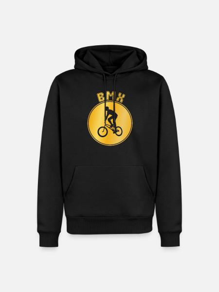 bmx - Men’s Premium Organic Hoodie - black