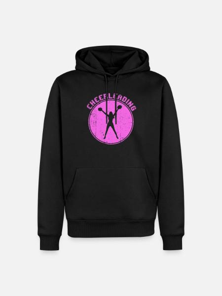 cheerleading - Men’s Premium Organic Hoodie - black