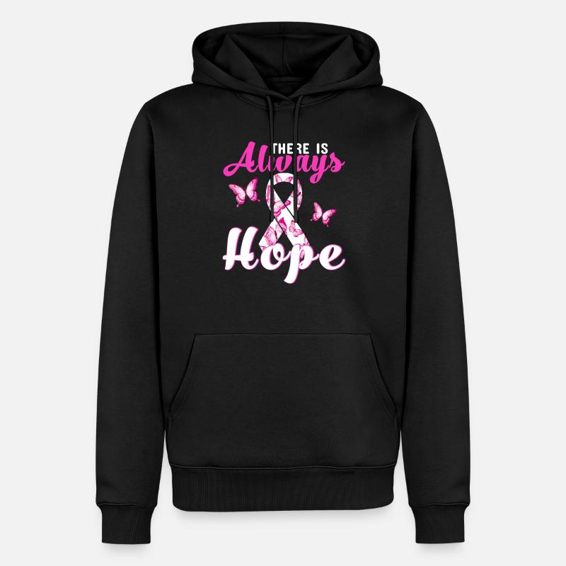 Toujours espérer - Sweat à capuche Premium bio Homme - noir