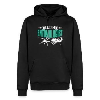 Stolzer Entomologe Beruf Entomologie Insekten - Männer Premium Bio Hoodie - Schwarz - Vorne - Nico (187cm)