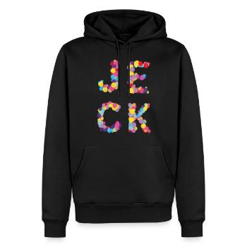 Jeck Jecken Karnevalist Fasching Karneval - Männer Premium Bio Hoodie - Schwarz - Vorne - Nico (187cm)