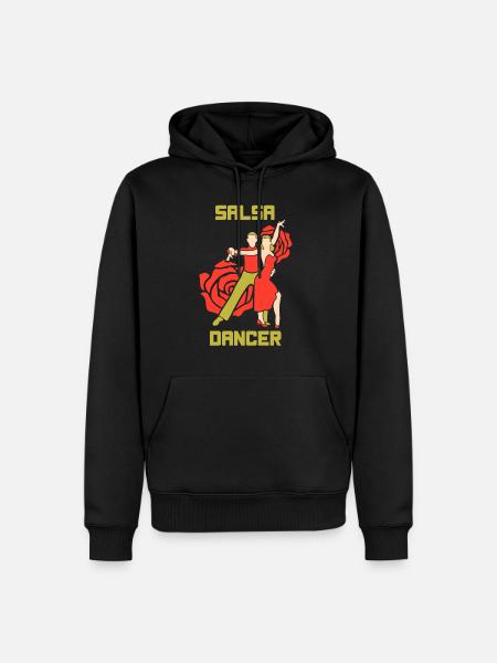 Salsa Dancer Hobby Dancing Dance - Men’s Premium Organic Hoodie - black