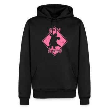 Salsa Tanzen Hobby Tanz Tänzer - Männer Premium Bio Hoodie - Schwarz - Vorne - Nico (187cm)