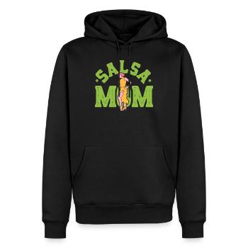 Salsa Mama Tanzen Hobby Tänzer Tanz - Männer Premium Bio Hoodie - Schwarz - Vorne - Nico (187cm)
