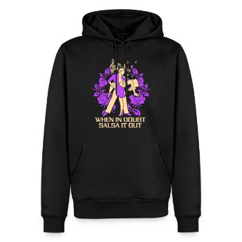 En cas de doute Salsa It Out Dancer Dance Dance - Sweat à capuche Premium bio Homme - noir - Devant - Nico (187cm)