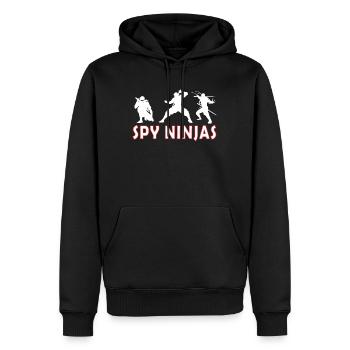 Spy Ninjas Spionage Versteckter Rekorder - Männer Premium Bio Hoodie - Schwarz - Vorne - Nico (187cm)