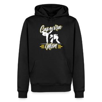 Capoeira Mutter Brasilianisch Kampfsport Hobby - Männer Premium Bio Hoodie - Schwarz - Vorne - Nico (187cm)