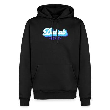 Voyage de vacances Egypte Mer Rouge Dahab - Sweat à capuche Premium bio Homme - noir - Devant - Nico (187cm)