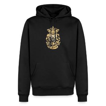 Samurai I Japanische Tattoo Manga Anime Maske für - Männer Premium Bio Hoodie - Schwarz - Vorne - Nico (187cm)