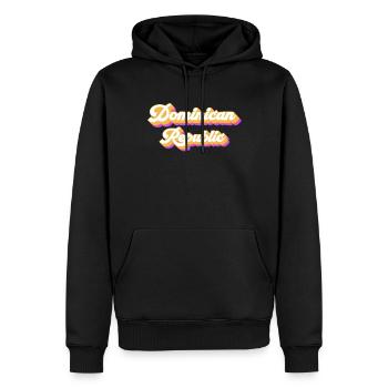 Urlaub Reise Karibik Dominikanische Republik - Männer Premium Bio Hoodie - Schwarz - Vorne - Nico (187cm)