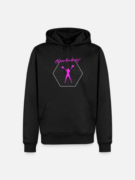 cheerleading - Men’s Premium Organic Hoodie - black
