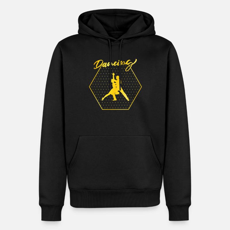 Tanzen - Männer Premium Bio Hoodie - Schwarz