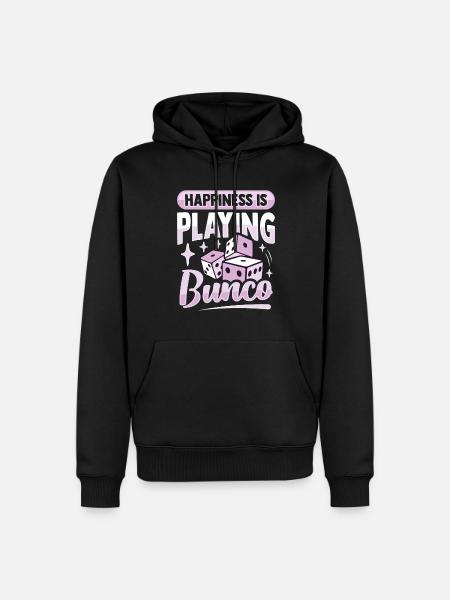 Bunco - Men’s Premium Organic Hoodie - black