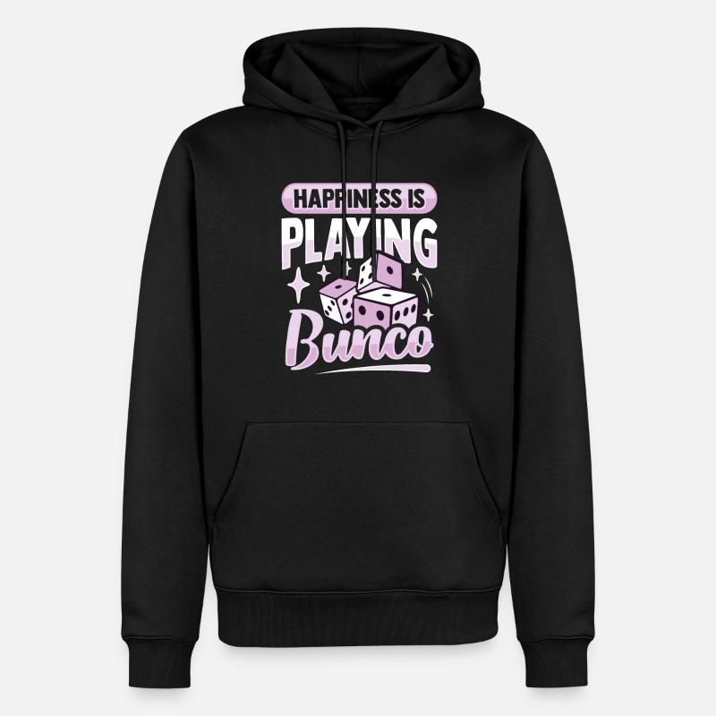 Bunco - Männer Premium Bio Hoodie - Schwarz