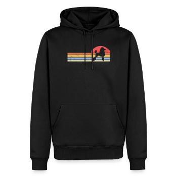 Pudel Hundebesitzer Geschenk - Männer Premium Bio Hoodie - Schwarz - Vorne - Nico (187cm)