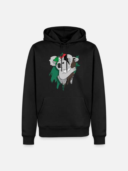 Palestine - Men’s Premium Organic Hoodie - black