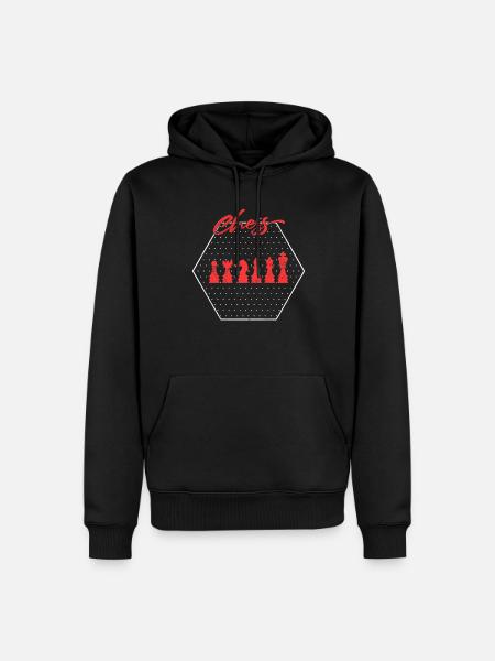 Chess - Men’s Premium Organic Hoodie - black