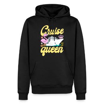 Cruise Ship Vacation Girl Cruise - Männer Premium Bio Hoodie - Schwarz - Vorne - Nico (187cm)