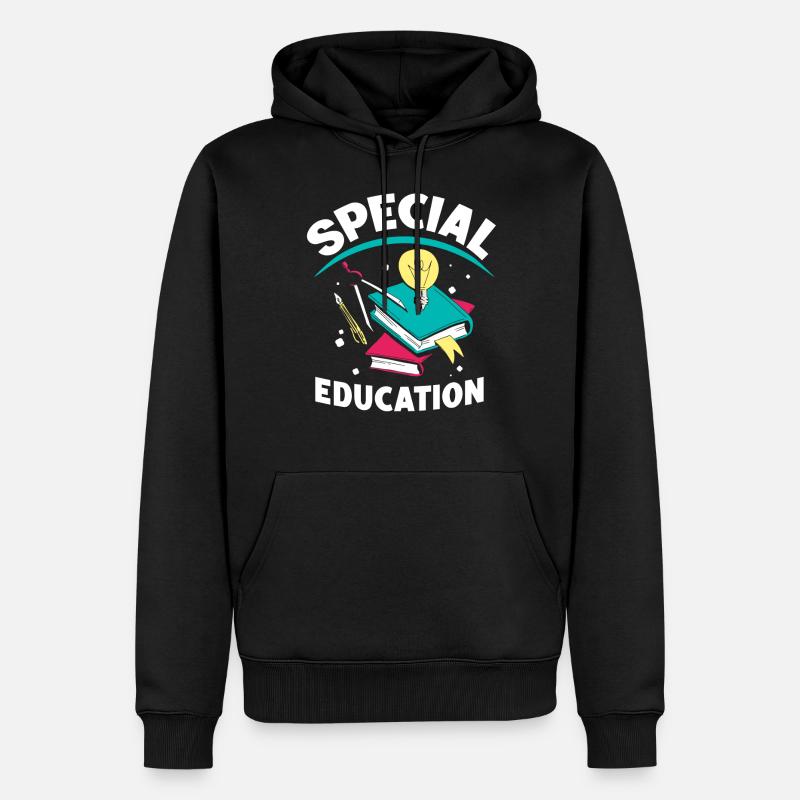 Sonderpädagogik Lehrer Beruf Sonderpädagoge - Männer Premium Bio Hoodie - Schwarz