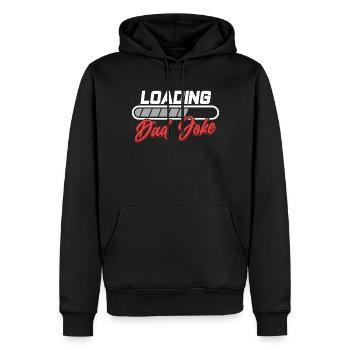 Dad Joke Papa Witz Jokes Vater - Männer Premium Bio Hoodie - Schwarz - Vorne - Nico (187cm)