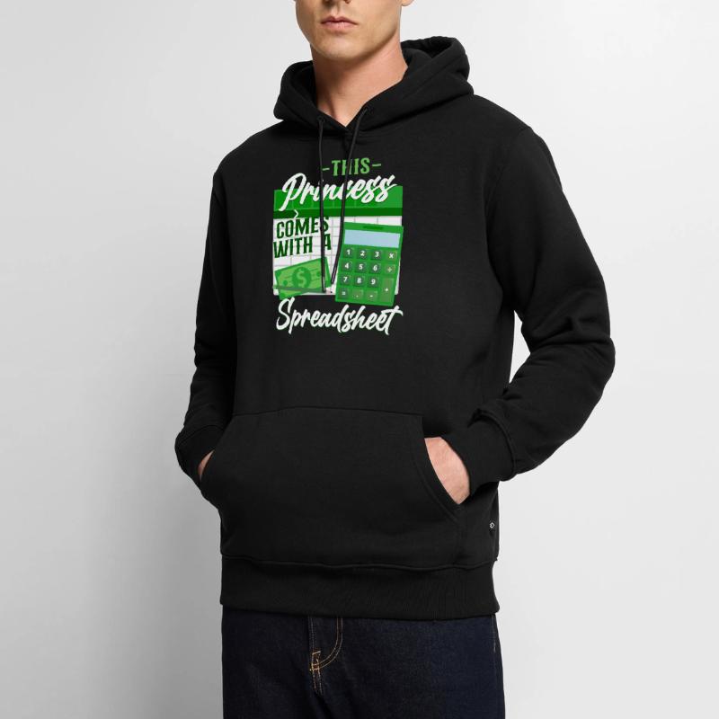 Comptable Comptable Comptable Comptabilité Sweat à capuche Premium bio Homme