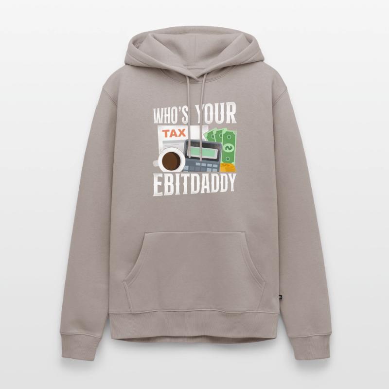 Comptable Comptable Comptable Comptabilité Sweat à capuche Premium bio Homme