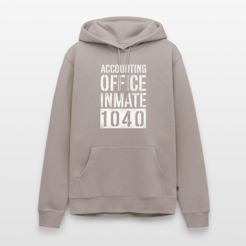 Comptable Comptable Comptable Comptabilité Sweat à capuche Premium bio Homme