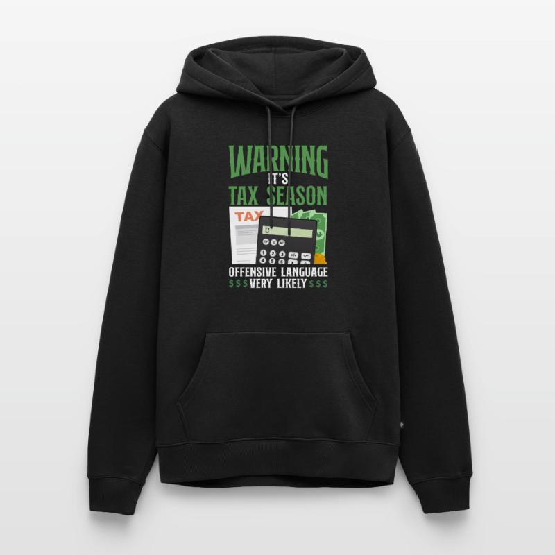 Comptable Comptable Comptable Comptabilité Sweat à capuche Premium bio Homme