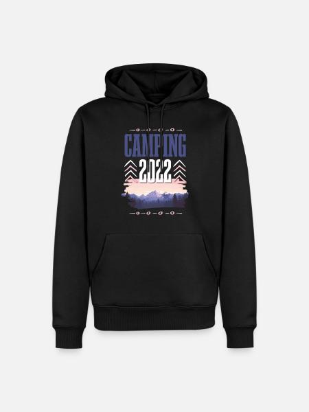 Camping 2022 - Men’s Premium Organic Hoodie - black