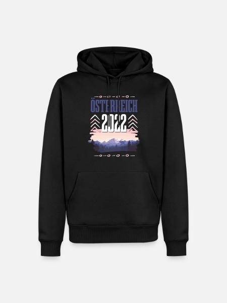 Austria 2022 - Men’s Premium Organic Hoodie - black