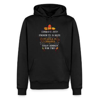 Cinco De Mayo Bartender Tequila Lover Funny Mexica - Men’s Premium Organic Hoodie - black - Front - Nico (187cm)