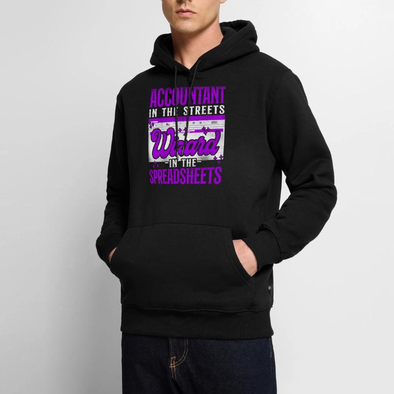 Comptable Comptable Comptable Comptabilité Sweat à capuche Premium bio Homme
