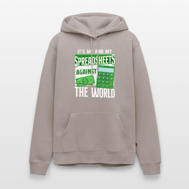 Comptable Comptable Comptable Comptabilité Sweat à capuche Premium bio Homme