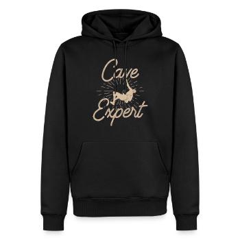 Höhlenforscher Höhle Caving Cave Höhlenwandern - Männer Premium Bio Hoodie - Schwarz - Vorne - Nico (187cm)