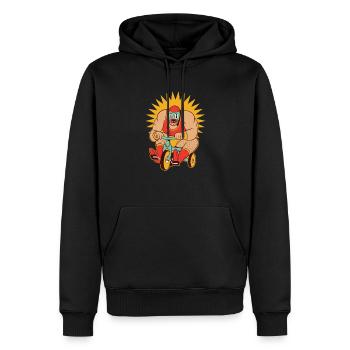 Wrestling Wrestler Kämpfer Ringen Kamfpkunst - Männer Premium Bio Hoodie - Schwarz - Vorne - Nico (187cm)