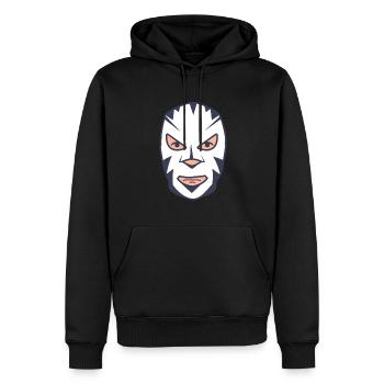 Lutteur de lutte Fighter Wrestling Kamfpkunst - Sweat à capuche Premium bio Homme - noir - Devant - Nico (187cm)